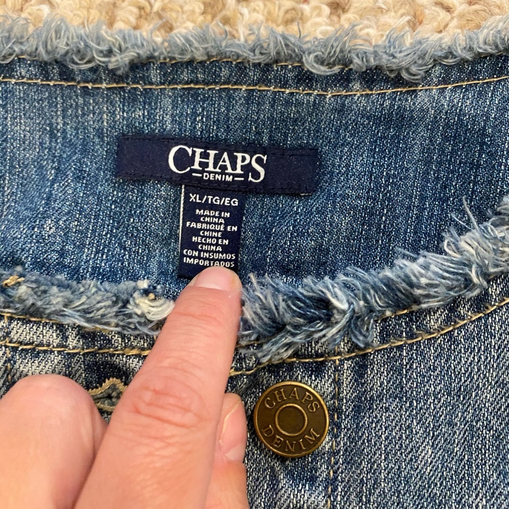 Chaps Jean jacket - Picture 3 of 3